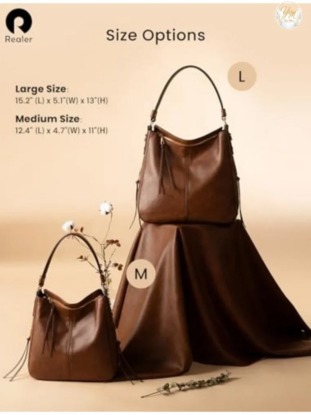 Large Faux Leather Hobo Crossbody Bag Women Shoulder Purse Adjustable Strap